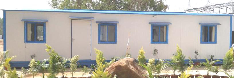 Prefabricated porta-cabin office complex